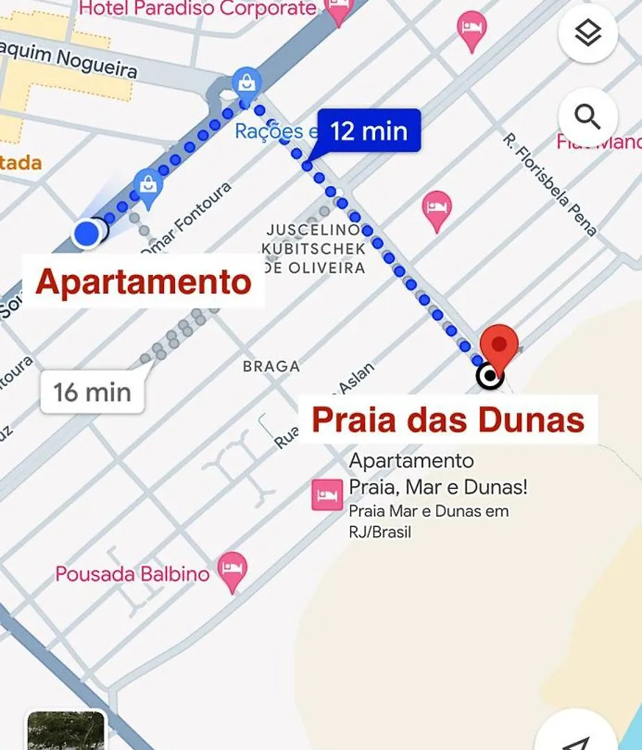 Duplex Nova com Vista Mar e Chuveirão! Imperdível! - 407 Apartamento Cabo Frio